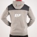 Wholesale men tapered fit gym hoodies top full length zip sport muscle hoodies